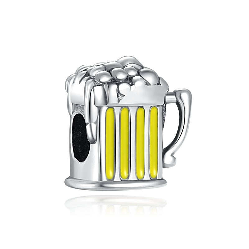 Berloque em prata - Charm My Life Chopp