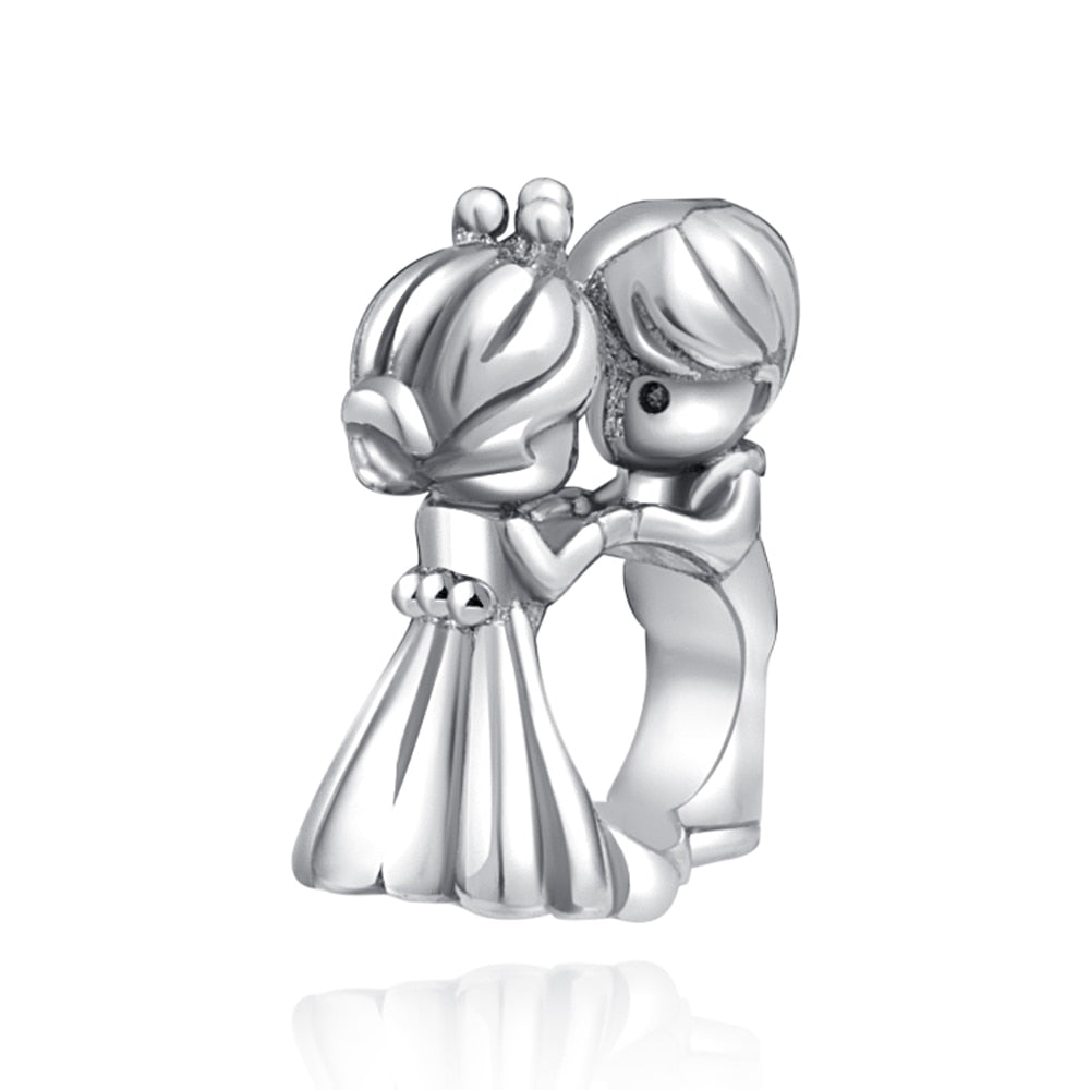 Berloque em Prata - Charm My Life Casal