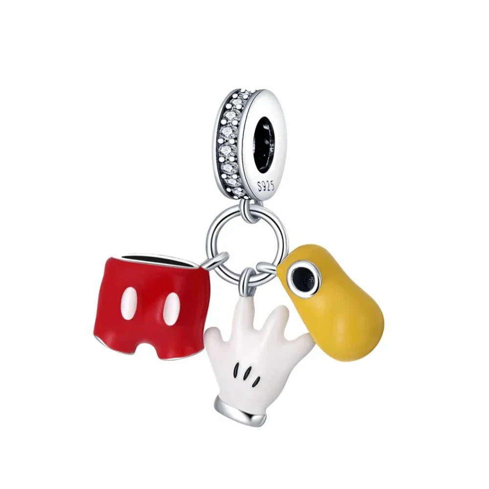 Pingente em Prata 925 - Charm My Life Disney Mickey